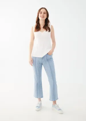 Suzanne Boot Crop Denim