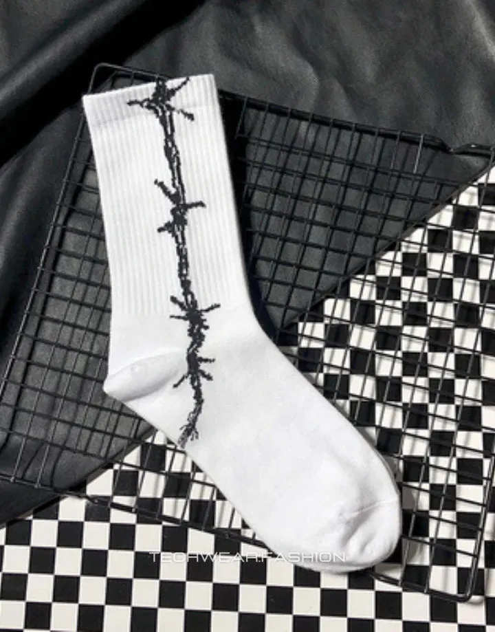 Techwear Barbed Wire Socks