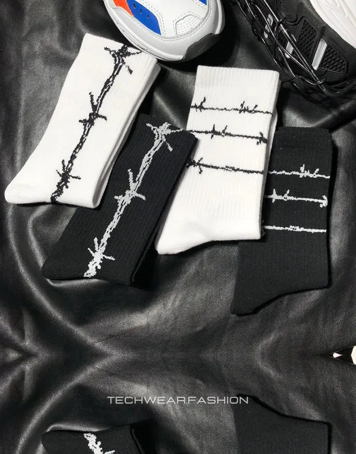 Techwear Barbed Wire Socks