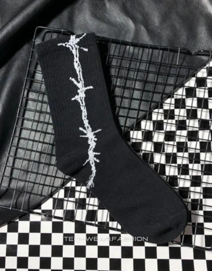 Techwear Barbed Wire Socks
