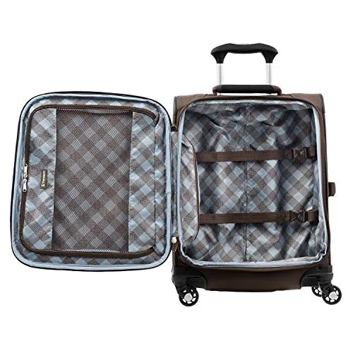 Travelpro Maxlite 5 | 3-PC Set | Int'l Carry-On & 29" Exp. Spinners with Travel Pillow (Mocha)
