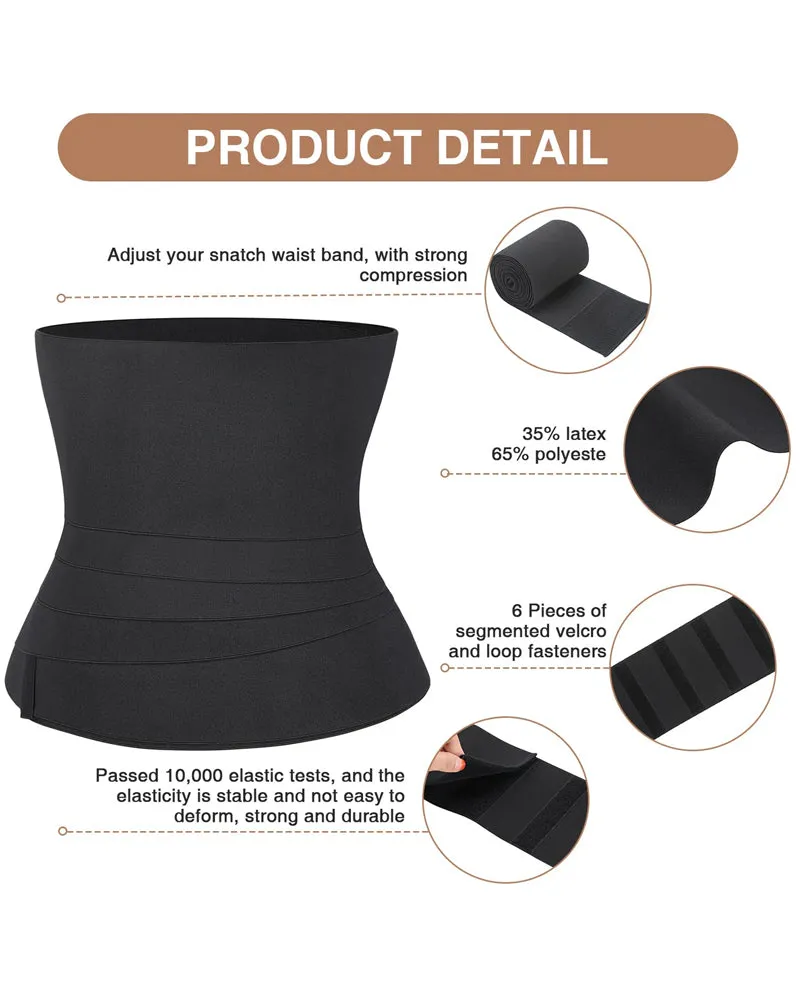 Waist Trainer for Women  Bandage Wrap Trimmer Belt