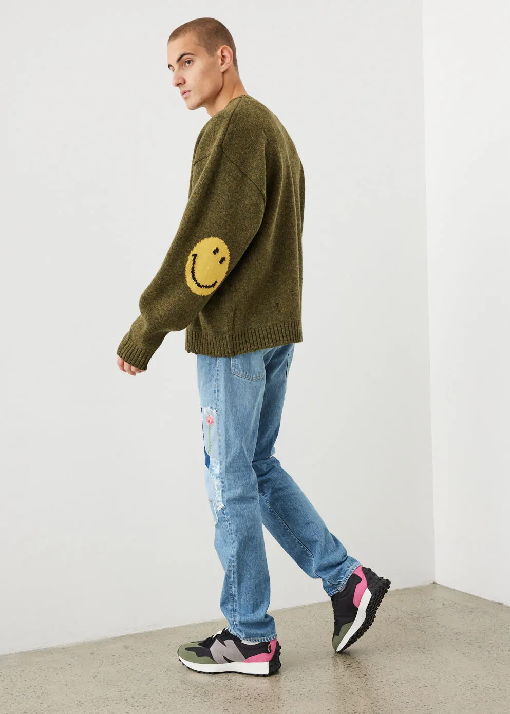 Wool Smiley Sweatshirt