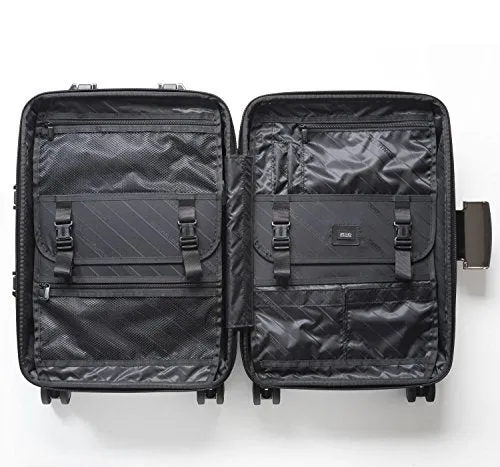 Zero Halliburton Zro 20" International Carry-On 4-Wheel Spinner Luggage Gunmeta