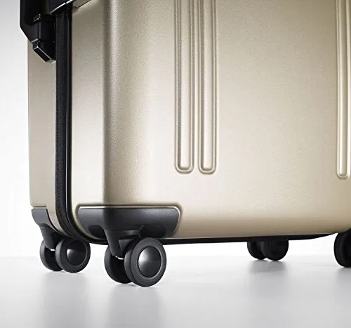 Zero Halliburton Zro 20" International Carry-On 4-Wheel Spinner Luggage Gunmeta